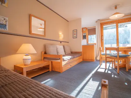 Appartement cosy avec balcon - 50m des pistes - Hameau Crève-Cœur (5 pers) - Photo 6