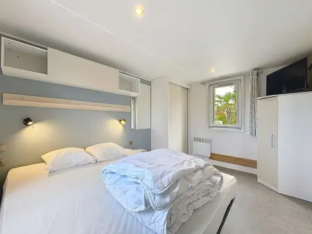 Mobil-home PMR tout confort, 200m plage, piscine, 4 pers, 2 chambres, parking, wifi, ménage inclus - Photo 6