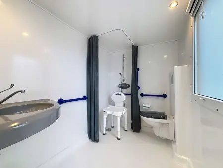 Mobil-home PMR tout confort, 200m plage, piscine, 4 pers, 2 chambres, parking, wifi, ménage inclus - Photo 9