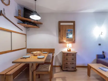 Studio divisible 4 pers, balcon, animaux admis, Appartement 4 personnes à La Plagne - Photo 6