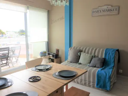 Appartement avec balcon, accès direct à la plage, garage privatif - Photo 1