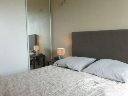 Appartement avec balcon, accès direct à la plage, garage privatif - Photo 14