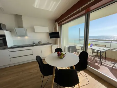 Grand studio cabine 4 pers, balcon, rénové, proche océan, Saint-Hilaire-de-Riez - Photo 6
