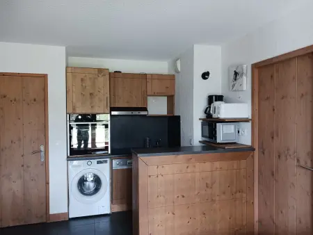 Appartement 3 pièces, 8 pers, Arc 1600, proche pistes, accès piscine et parking - Photo 4