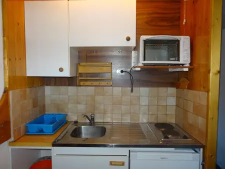 Studio fonctionnel, animaux OK - 5 pers., vue montagne - Photo 5