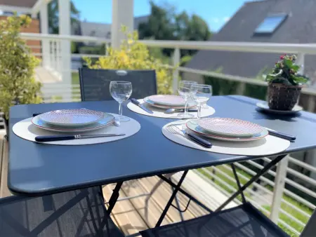 Duplex lumineux à Bénodet: plage et thalasso à pied, terrasse, parking et abri vélo inclus - Photo 2