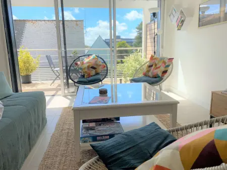 Duplex lumineux à Bénodet: plage et thalasso à pied, terrasse, parking et abri vélo inclus - Photo 3