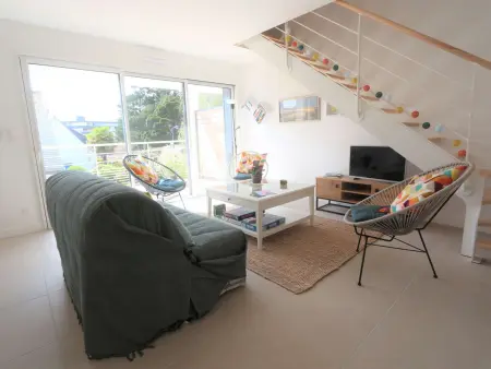 Duplex lumineux à Bénodet: plage et thalasso à pied, terrasse, parking et abri vélo inclus - Photo 5