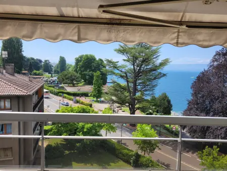 Appartement spacieux à Évian, animaux admis, Appartement 4 personnes à Évian les Bains - Photo 8