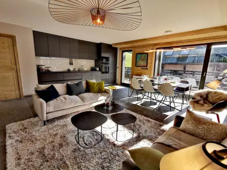 Appartement de luxe au pied des pistes avec terrasse et vue imprenable - Photo 1
