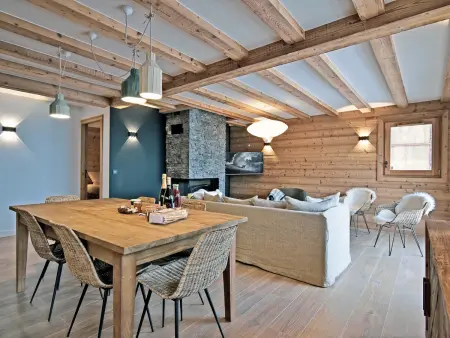 Appartement de standing, 8 pers, 3 chambres, balcon, cheminée, au cœur de Saint Martin de Belleville - Photo 3