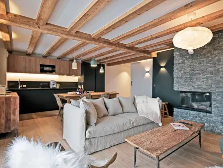 Appartement de standing, 8 pers, 3 chambres, balcon, cheminée, au cœur de Saint Martin de Belleville - Photo 7