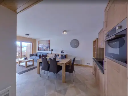Appartement cosy aux Saisies 2 chambres avec parking - Photo 5