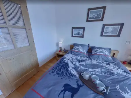 Appartement cosy aux Saisies 2 chambres avec parking - Photo 7