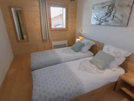Appartement cosy aux Saisies 2 chambres avec parking - Photo 10