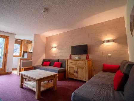 2 pièces à Valmorel - Ski aux pieds, animaux admis, balcon, cuisine équipée - Photo 1
