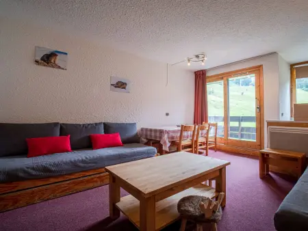 2 pièces à Valmorel - Ski aux pieds, animaux admis, balcon, cuisine équipée - Photo 3