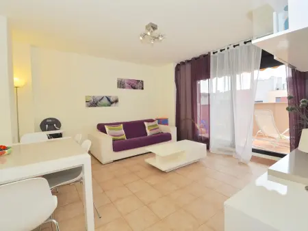 Appartement avec grande terrasse, climatisation, piscine et parking à 300m de la plage - Photo 8