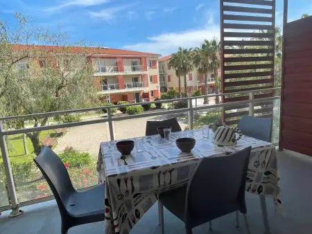 Appartement 2P/Cabine à Argelès-sur-Mer – Piscine chauffée, parking privé, clim, terrasse, proche mer - Photo 15