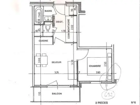 2 pièces au pied des pistes à St Jean d'Aulps, Appartement 6 personnes à Saint Jean d'Aulps - Photo 10