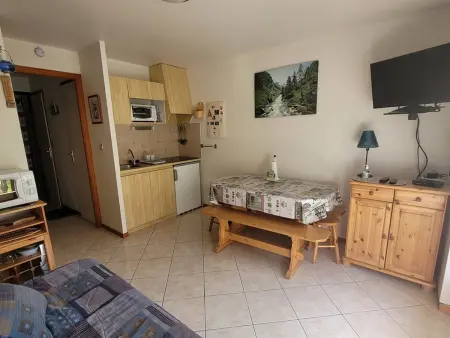 Studio 25m² au pied des montagnes, balcon, idéal pour 4 pers - Photo 1