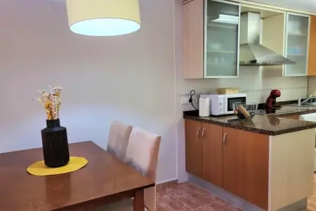 Bajo con terraza jardín y piscina privada, Appartement avec piscine près de la plage de Garrucha - Photo 13