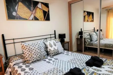 Bajo con terraza jardín y piscina privada, Appartement avec piscine près de la plage de Garrucha - Photo 15