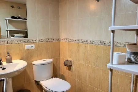 Bajo con terraza jardín y piscina privada, Appartement avec piscine près de la plage de Garrucha - Photo 21