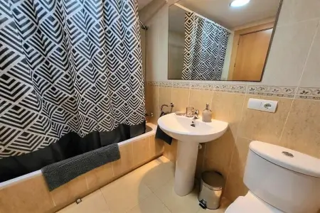 Bajo con terraza jardín y piscina privada, Appartement avec piscine près de la plage de Garrucha - Photo 22