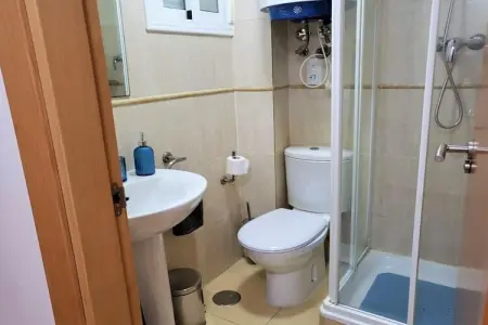 Bajo con terraza jardín y piscina privada, Appartement avec piscine près de la plage de Garrucha - Photo 24