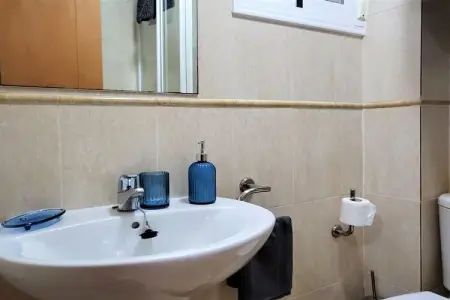 Bajo con terraza jardín y piscina privada, Appartement avec piscine près de la plage de Garrucha - Photo 25