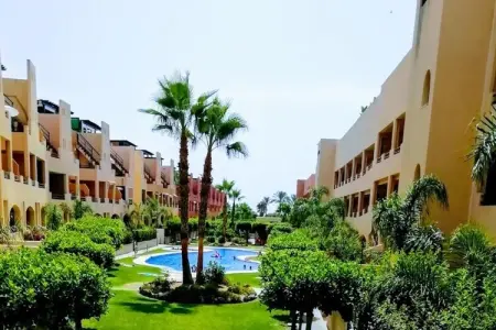 Bajo con terraza jardín y piscina privada, Appartement avec piscine près de la plage de Garrucha - Photo 28