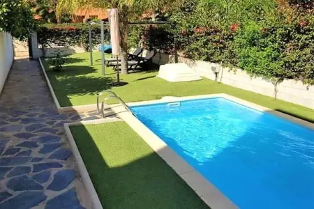 Bajo con terraza jardín y piscina privada, Appartement avec piscine près de la plage de Garrucha - Photo 34