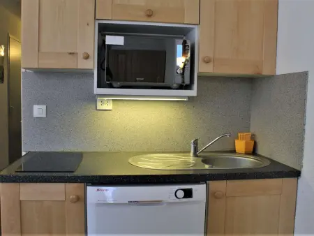 Appartement cosy à Risoul 1850, 3 pièces, 6 couchages, proche pistes et commerces, balcon ensoleillé - Photo 5