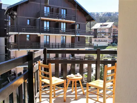Appartement cosy à Risoul 1850, 3 pièces, 6 couchages, proche pistes et commerces, balcon ensoleillé - Photo 14
