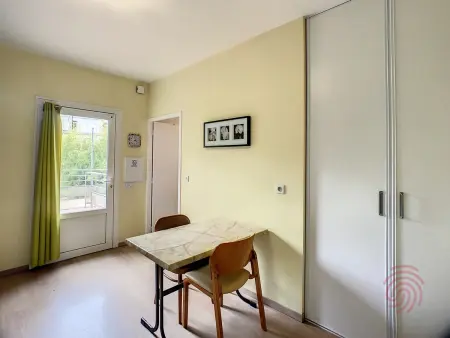 Charmant F2 climatisé avec terrasse, proche Thermes, parking privé, animaux acceptés - Photo 3