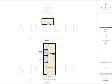 Duplex refait à neuf 4/6 pers, proche remontées - Photo 15