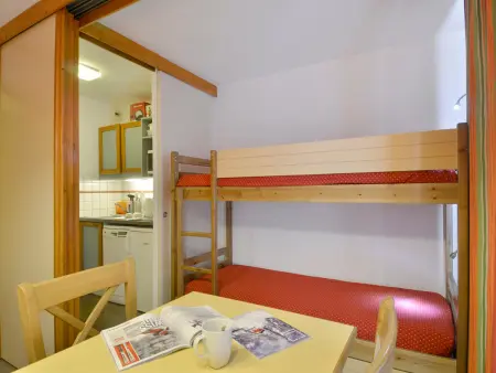 Studio chaleureux au centre, vue pistes, animaux acceptés - Photo 5