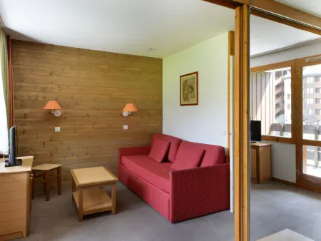 Studio divisible 4 pers · Accès pistes · Animaux admis · Belle Plagne - Photo 8