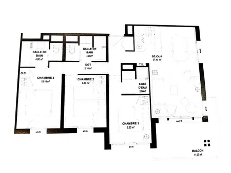 Appartement spacieux, accès pistes, piscine, spa - Photo 15