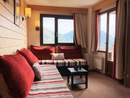 2 pièces avec vue sur vallée, balcon sud-ouest, proche commodités - Photo 1