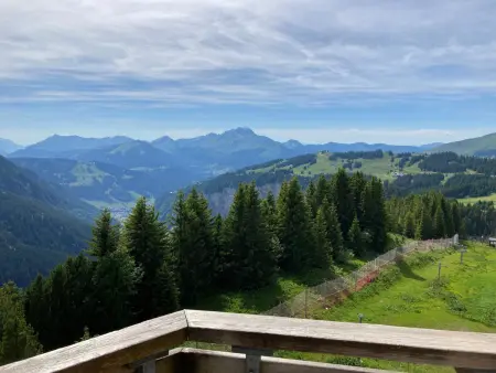 2 pièces avec vue sur vallée, balcon sud-ouest, proche commodités - Photo 14