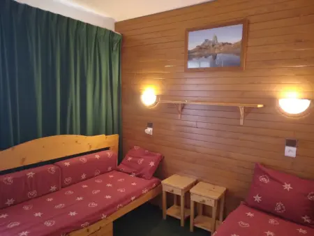 Studio 4 pers. au pied des pistes avec balcon, Appartement 4 personnes à Plagne Bellecôte - Photo 1