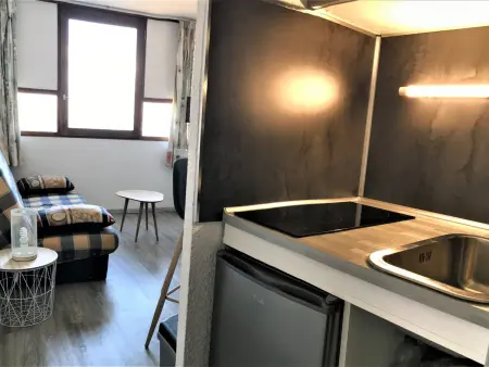 Studio rénové skis aux pieds, accès piscine, Appartement 2 personnes à Le Corbier - Photo 5