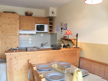 Duplex 3 pièces avec piscine, 6 couchages, à 50m des pistes - Quartier Fontbonne, Vars - Photo 4