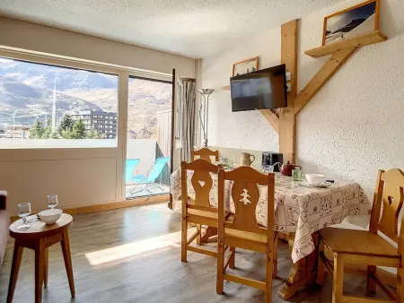 Studio rénové 4 pers, accès pistes, balcon sud - Photo 4
