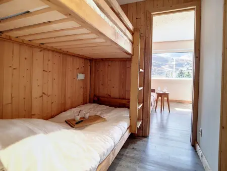 Studio rénové 4 pers, accès pistes, balcon sud - Photo 7