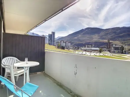 Studio rénové 4 pers, accès pistes, balcon sud - Photo 9