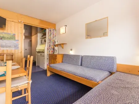 Studio Ski aux Pieds avec Balcon à Arcs 2000, Appartement 4 personnes à Les Arcs 2000 - Photo 5