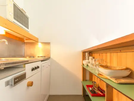 Studio cabine avec balcon et WIFI gratuit, Appartement 5 personnes à Les Arcs 2000 - Photo 5
